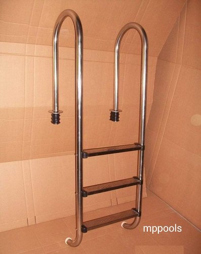 Mpaqua Swimming Pool Ladder, Color : Stainless Steel