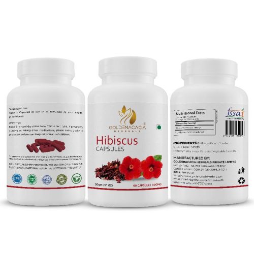 HIBISCUS 500mg 60 CAPSULES