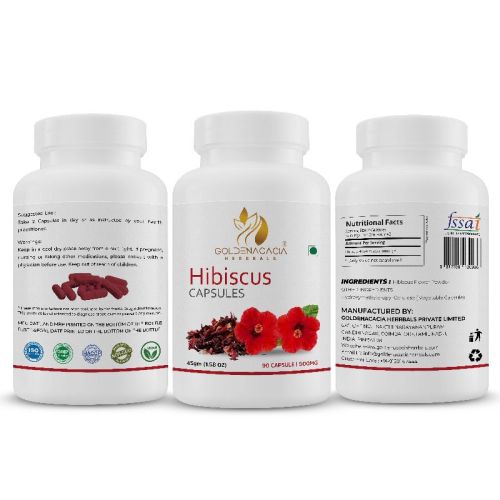 HIBISCUS 500mg 90 CAPSULES