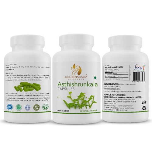 ASTHISHRUNKALA 500mg 30 CAPSULES