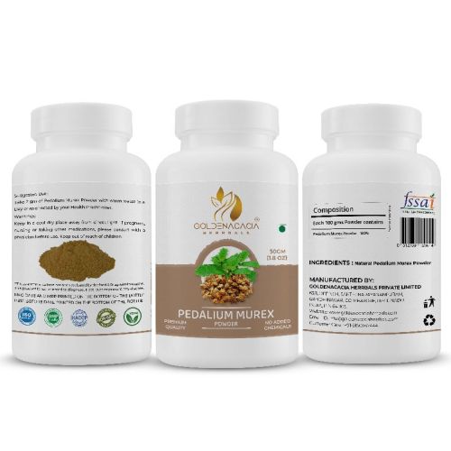 PEDALIUM MUREX POWDER 50g, Packaging Type : PLASTIC BOTTLE