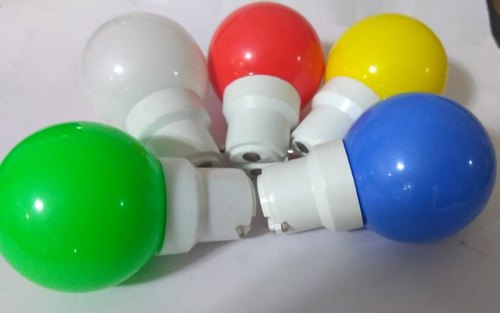 Round Colour LED Bulb
