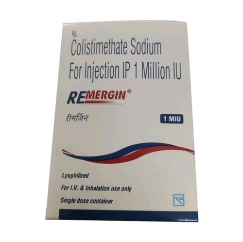 Remergin Colistimethate Sodium Injection IP, Packaging Type : Box