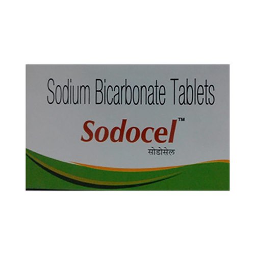 Sodocel Sodium Bicarbonate Tablets, Packaging Type : Box