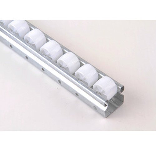 Aluminium Alloy White Roller Track, For Conveyor System, Storage System, Loading Capacity : 4 - 10 Kg/Roller