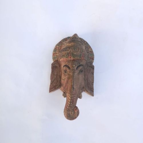 Heritage India Wooden Foce Mask Wall Hanging FMW-005