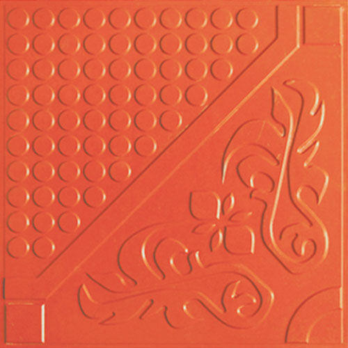 Rubber Mural Floor Tile Mould, Size : 12' X 12'