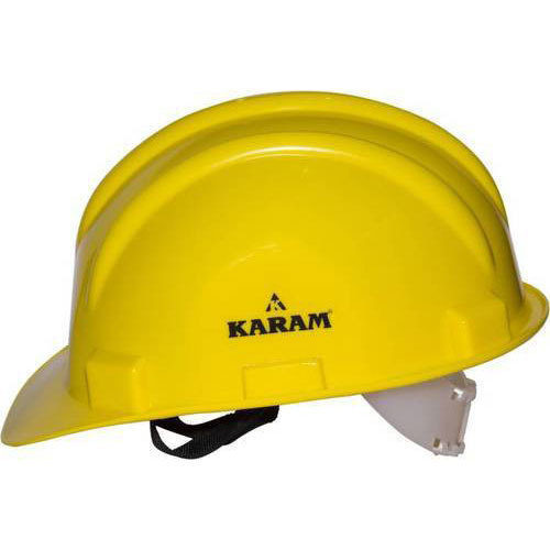 Karam ABS Industrial Safety Helmet, Color : Yellow