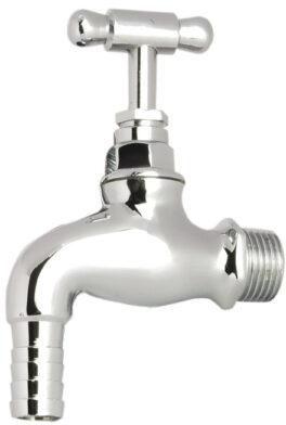 Polished CP Brass Nozzle Cock Fixed Nozzle, For Bathroom, Kitchen, Grade : AISI