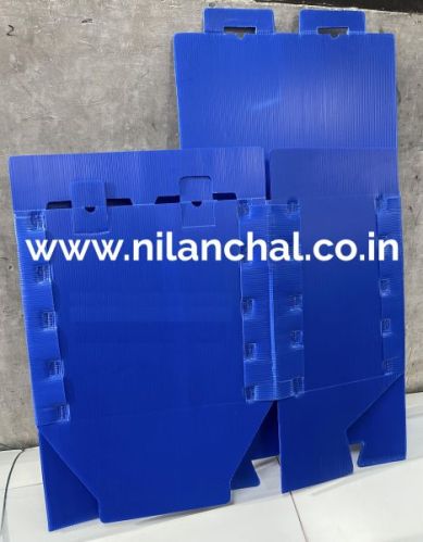 Nilanchal PP Corrugated Lockable Boxes, For Packaging, Feature : Leakage Proof, Long Life