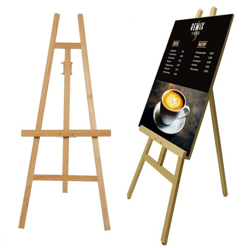 Wooden Essel Stand, Size : 2.5 Ft X 5 Ft