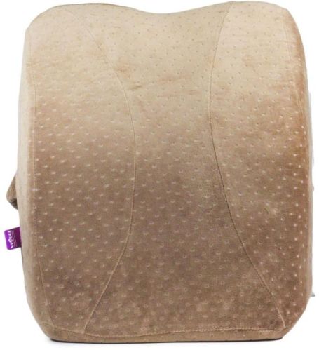VIAGGI Back Support MEMORY FOAM LUMBAR PILLOW, For Travel Use, Age Group : 15 To 60