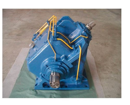 Shanthi Helical Pinion Stand Gearbox, Color : Blue