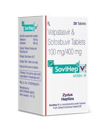 Sovihep V Sofosbuvir Velpatasvir Tablets