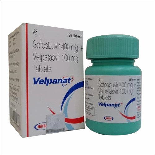 Velpanat Tablet Natco, Packaging Type : 1 Bottle In 1 Box