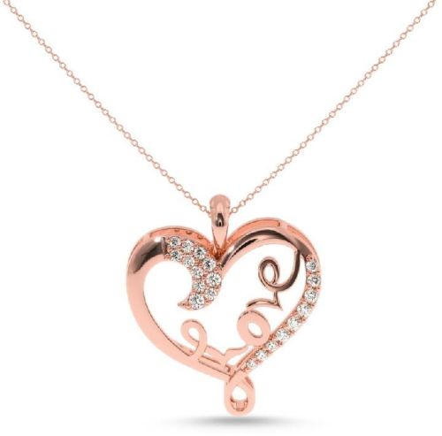 Polished Gold Diamond Pendant For Ladies, Feature : Durable, Fine Finishing, Good Quality, Light Weight