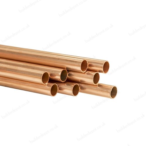 Copper Round Tube, For Industrial, Length : 2-4 Meters, 2m