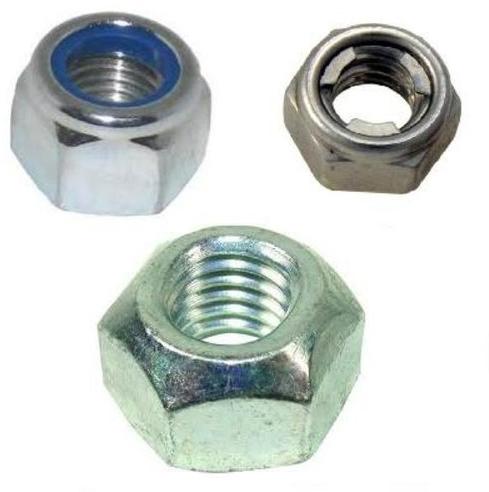 Hexagonal MS Lock Nuts, Size : M10 To M48
