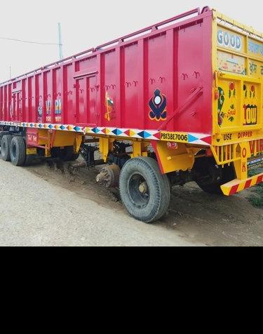 Mild Steel Side Wall Trailer, Capacity : 55 Ton