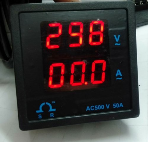 50 Hz Single Phase Panel Meter, Display Type : Digital