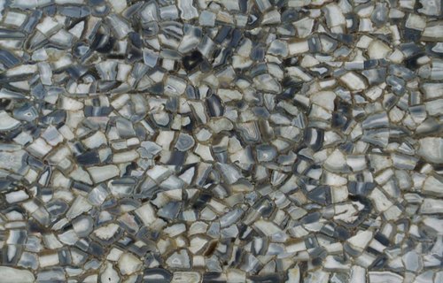 Stoneinlay Square Polished Grey Agate Stone Slab, For Construction, Size : Standard