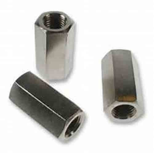 Stainless Steel Polished Long Nuts, For Fitting Use, Feature : Resembling Roofing, Watertight Joints