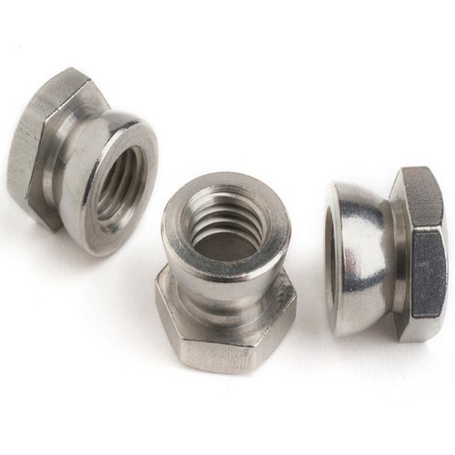 Polished Stainless Steel Shear Nuts, Color : Silver