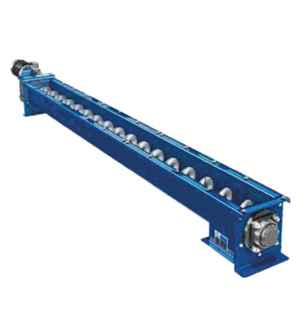 Pulley Screw Conveyor Machine, Machine Material : Mild Steel