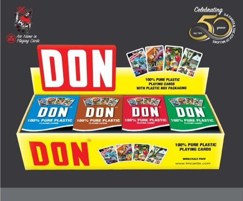 Don Pure Plastic Playing Cards, Feature : Easy To Carry, Light Weight, Rust Proof