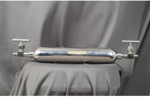 Aluminium Alloy Gas Sampling Cylinder, For Research Originations, Laboratories, Refineries, Mines, Chemical Industries