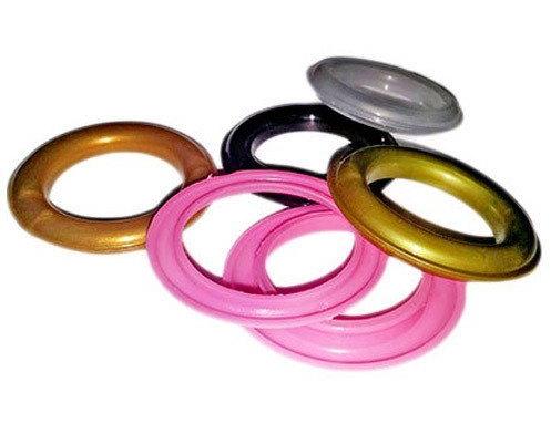 Bansal Plastic Curtain Ring, Shape : Round