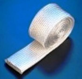 Fiberglass High Temperature Fibreglass Sleeves, Color : White