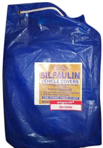 Plastic Car Cover, Color : Blue