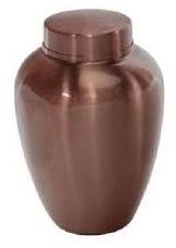 Polished Copper Cremation Urn, For Home Decor, Dimension : 10inch, 6inch, 8inch