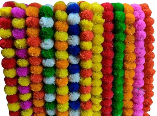 Plastic Artificial Flower Garland, Length : 3.5 Feet