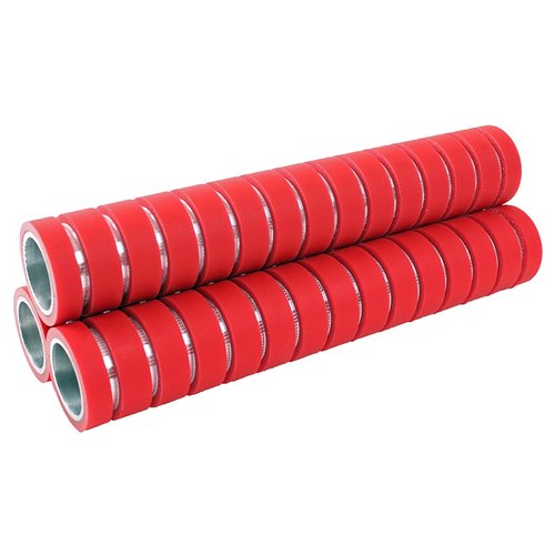 Round Red Rubber Rollers, For Industrial