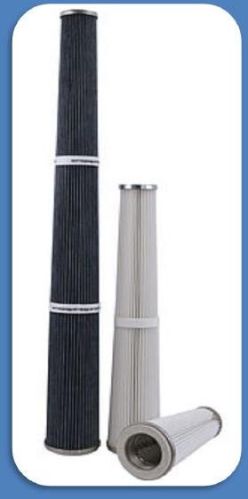 KEL Round Conical Threaded Filter Cartridge, Length : 500/1000/1500 Mm Long