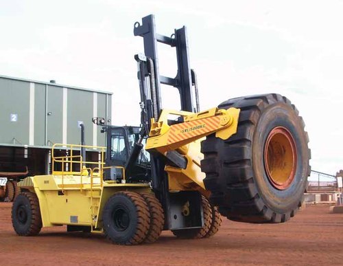 Hydraulic Tyre Handler, Color : Yellow