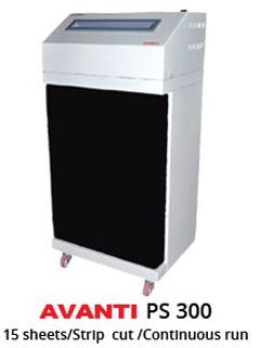 Cross-Cut Paper Shredding Machine, Brand Name : Avanti