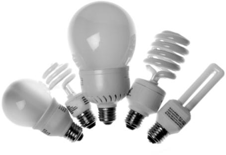 Round Osram CFL Bulbs