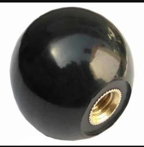 Ketan Round Bakelite Knobs, Color : Black