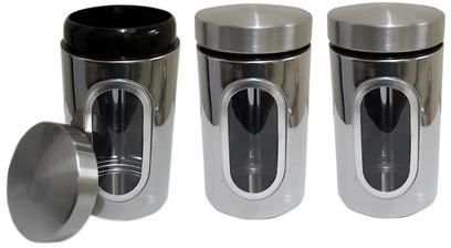 Dynore Stainless Steel Airtight Canisters