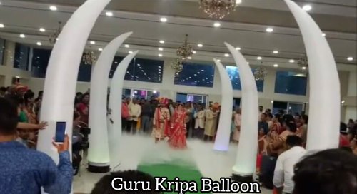 Air Inflatable Teeth Entry Gate, Size : 10 Ft