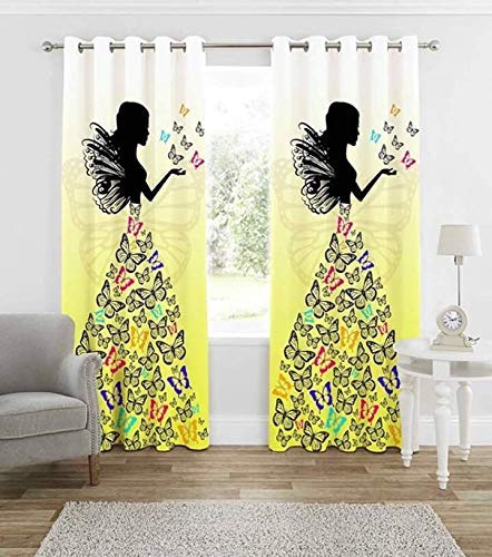 Digital Print Curtains, For Window, Doors, Length : 8 Feet, 9 Feet