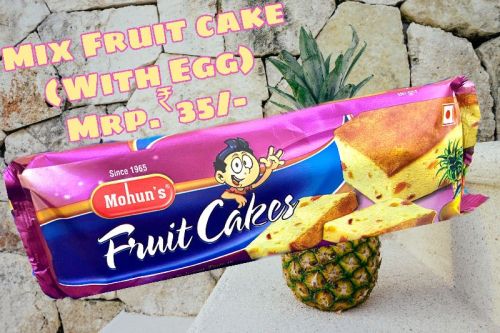 Mix Fruit Cake With Egg, Packaging Size : 145 Gm