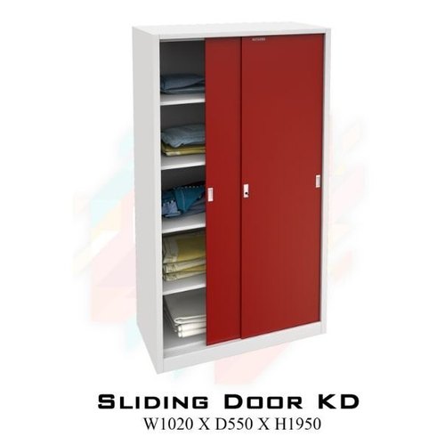 Steel Cabinet, Color : Brown White