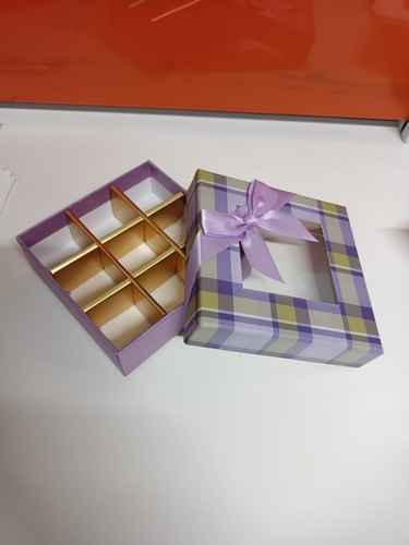 Midiron Empty Chocolate Box, Shape : Rectangle