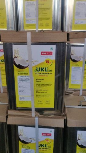 Refined UKL-SRI Coconut Oil, For Cooking, Feature : White