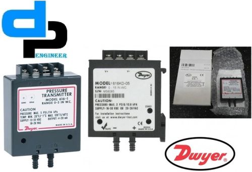 Dwyer Series 616C -1 Differential Pressure Transmitter