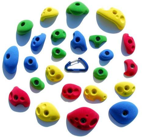Climbing Holds, Color : Red, Pink, Green, Blue Etc